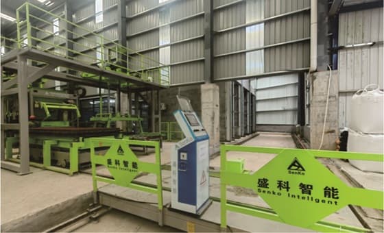 Lini Produksi Bata Limbah Padat di Lokasi Pabrik Pelanggan Kami di HUNAN