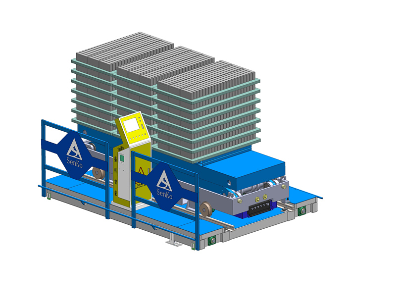 Mobil transfer RGV multi-lapis