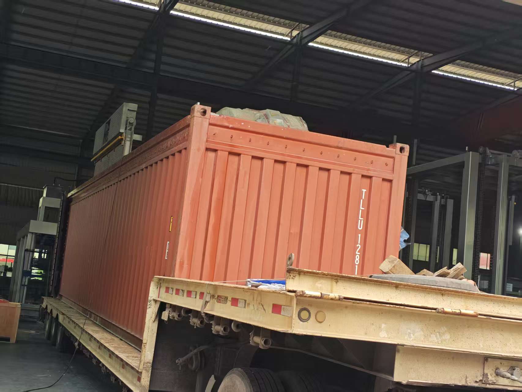 Perusahaan Kami Mengirimkan Lini Produksi Pembuatan Blok Otomatis Sepenuhnya ke Korea Selatan